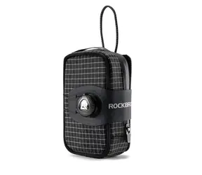 Rockbros P010 schwarz / Satteltasche mit Flaschenhalter / Multifunktional