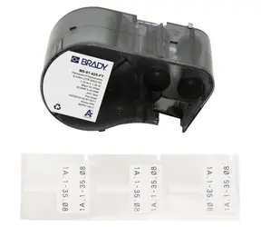 BRADY Selbstklebeetiketten für Glasfasern / Etiketten / Für Drucker M510, BMP51, BMP53, M511