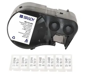 BRADY FreezerBondz (M5-112-490) / Etiketten / Für Drucker M510, BMP51, BMP53, M511