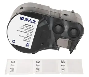 BRADY Etiketten für Etikettendrucker / Etiketten / Selbstklebend / Für M510, BMP51, BMP53, M511
