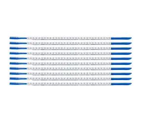 BRADY ClipSleeve Nylon weiß / Kabelmarkierer / O 1,9-2,4 mm / Schwarzer Aufdruck / 300 Stück