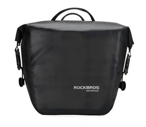 Rockbros AS-003-1BK schwarz / Fahrradtasche / Befestigung vorne und hinten / Schultergurt / 10-14 l / Wasserdicht