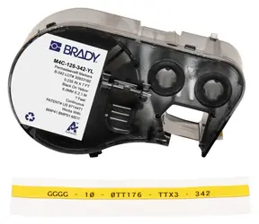 BRADY PermaSleeve Drahtmarkierer / Drahtmarkierer / für Drucker M410, BMP41, M510, BMP51, BMP53, M511