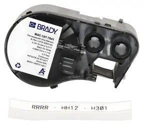 BRADY PermaSleeve / Kabelmarkierungsschläuche / Raucharm / Halogenfrei / für M410, BMP41, M510, BMP51, BMP53, M511