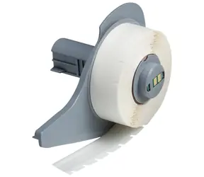 BRADY Allwetter-Vinyletiketten, weiß / Druckeretiketten / Vinyl / 9,53 mm x 15,24 m