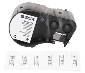 BRADY PermaSleeve Drahtmarkierer / Drahtmarkierer / Selbstklebend / für M510, BMP51, BMP53, M511