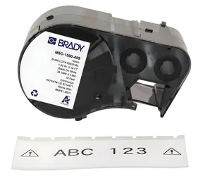 BRADY Nylon-Gewebeetiketten für Leiter und Labore / Etiketten / Selbstklebend / Nylon / für M510, BMP51, BMP53, M511