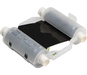 BRADY Hochleistungs-Farbband für BBP3X/i3300, schwarz / Druckerfarbband / 110 mm / 61 m / Thermotransfer