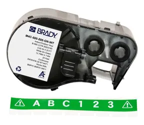 BRADY Etiketten für Drucker M410, BMP41, M510, BMP51, BMP53, M511 / Etiketten auf Rollen / Vinyl / 12,7 mm