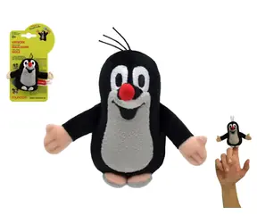 MORAVSKÁ ÚSTŘEDNA Fingerpuppe Maulwurf 8 cm / Plüsch / ab 0 Monaten