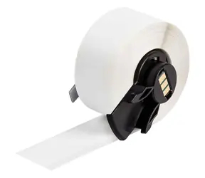 BRADY Universal-Vinyletiketten, weiß / Druckeretiketten / Vinyl / 12,7 mm / glänzend / wetterfest