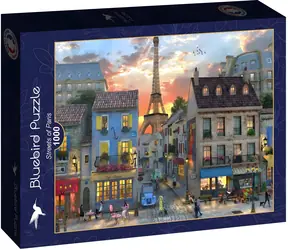 BlueBird Puzzle Pariser Gasse / 1000 Teile / 69 x 47,8 cm