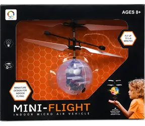 ALLTOYS UFO-Fluglicht / Interaktives Spielzeug / Handsteuerung / 3 LEDs / USB-Aufladung / ab 8 Jahren