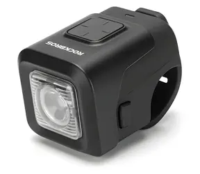 Rockbros SKL01 schwarz / Fahrrad-Frontlicht mit Klingel / 450 lm / 120 dB / USB-C-Ladeanschluss