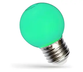 Spectrum LED-Kugel, grün / Glühbirne / E27 / 230 V / 1 W