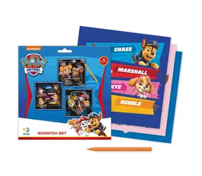 DODO Rubbelbilder Paw Patrol / 3 Stück / 20 x 20 cm / ab 3 Jahren