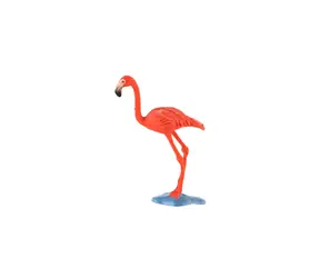 ZOOTED Figur Karibikflamingo / Tierfigur / Kunststoff / 9 cm / ab 3 Jahren