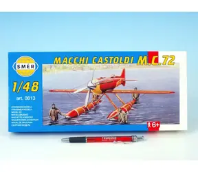 Směr Macchi Castoldi MC72 / Plastikmodell / 1:48 / 17,5 x 19 cm / ab 8 Jahren