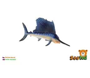 ZOOTED Schwertfisch-Figur / 16 cm / Kunststoff / ab 3 Jahren