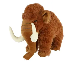 TEDDIES Plüschmammut 30 cm / Plüsch / Lange Stoßzähne / ab 0 Monaten