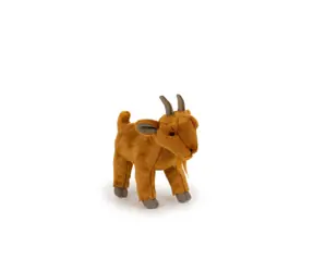 TEDDIES Plüschtier, Ziegenbraun, 25 cm / ab 0 Monaten