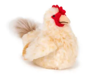 TEDDIES Plüschhuhn, sitzend, 23 cm / Stofftier / Plüschtier / ab 0 Monaten
