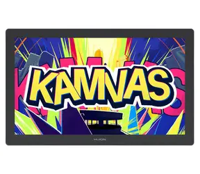 Huion Kamvas 22 GEN 3 GS2203 grau / Grafiktablett / 475 x 267 mm / 5080 LPI / 16384 Druckstufen / HDMI/USB-C