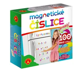 PEXI Magnetische Zahlen für den Kühlschrank / 100 Stück / ab 3 Jahren