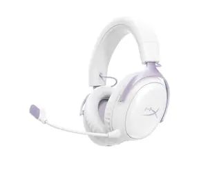 HyperX Cloud III S lila / Gaming-Headset / Mikrofon / ANC / Bluetooth / 2,4 GHz