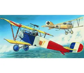 Směr Plastikmodell Nieuport 11/16 Bebe / Kunststoff / 12,9 x 16,2 cm / ab 6 Jahren