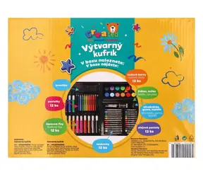 Kreativbox / Kreativset / Im Kunststoffkoffer / 28 x 21 x 4 cm / ab 14 Jahren