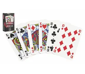 Poker-Spielkarten / Internationales Muster / 54 Blatt / ab 6 Jahren