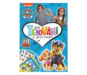 JIRI MODELS Paw Patrol Tattoo-Buch / 20 Tattoos / Aktivitäten / 18x26 cm / ab 3 Jahren