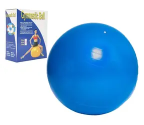 UNISON Gymnastikball 65 cm / Gummi / Geeignet ab 3 Jahren