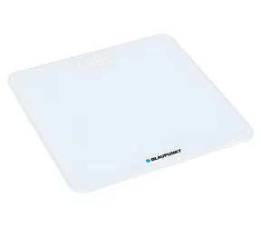 Blaupunkt BSP202 weiß / Personenwaage / Glas / Tragkraft 150 kg / automatisch / 3x AAA