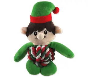 DOG FANTASY Winter Tale Elfen-Spielzeug mit Quietscher / Für Hunde / 20 cm