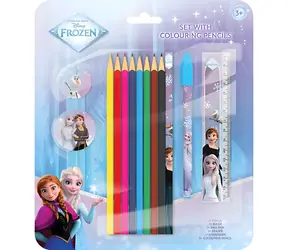 JIRI MODELS Frozen Buntstiftset / Kreativset / 8 Buntstifte + Schreibzubehör