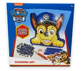 Rappa Diamantmalerei Paw Patrol Chase / Kreativset / 18x18 cm