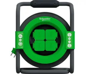Stanley Verlängerungskabel auf Trommel, 25 m / Verlängerungskabel / 3 x 1,5 mm / IP44