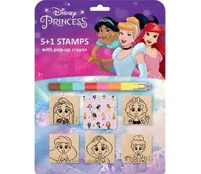 JIRI MODELS Disney Prinzessinnen Stempel / 5+1 Stück / Wachsstempel 7 Farben