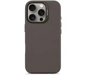Decoded Antimikrobielle Silikon-Rückseite für iPhone 16 Pro, schwarz / Schutzhülle / Apple iPhone 16 Pro / Silikon / Antimikrobiell