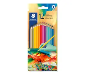 Staedtler Multiverse 2 Buntstifte / 12 Farben / sechseckig / 175C12E2-2