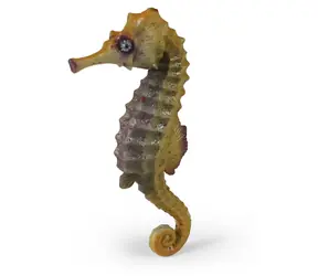 Rappa Seepferdchen aus Gummi, 12 cm / Wasserspielzeug