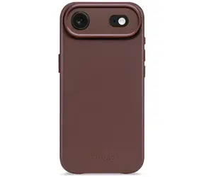 Decoded Leder-Rückseite für Apple iPhone 17 Air, Schokoladenbraun / Handyhülle / Leder