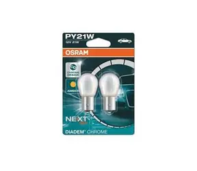 OSRAM BAU15S Diadem Chrom / Autolampe / 21 W / 2er-Set