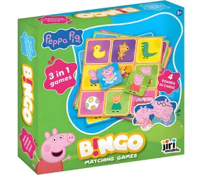 JIRI MODELS Bingo-Spiel Peppa Pig / Brettspiel