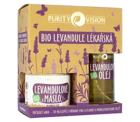 Purity Vision BIO Lavendelöl 100 ml ~ Öl 100 ml + Körperbutter 120 ml