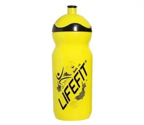 Lifefit G-600DC gelb / Fahrradflasche / 600 ml