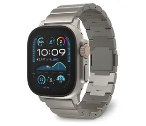Decoded Titanarmband aus natürlichem Titan / Armband / Apple Watch Ultra 1 & 2 / Titan