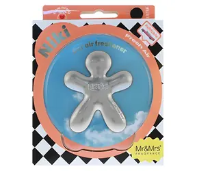 Mr&Mrs Fragrance Niki Fresh Air / Auto-Lufterfrischer / Innenraumduft / 30 Tage Haltbarkeit
